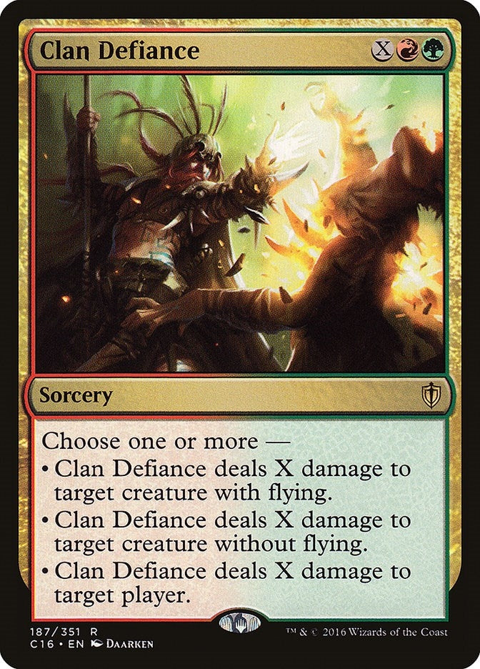 Image for Clan Defiance (187) [Commander 2016] - Magic: The Gathering