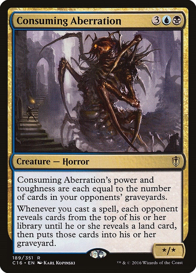 Image for Consuming Aberration (189) [Commander 2016] - Magic: The Gathering