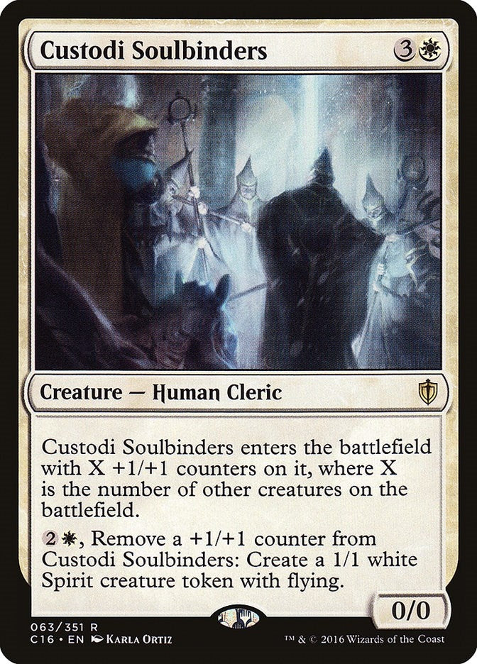 Image for Custodi Soulbinders (63) [Commander 2016] - Magic: The Gathering