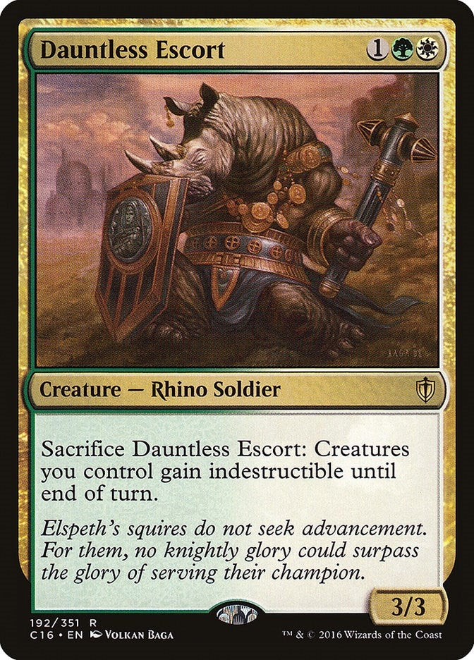 Dauntless Escort (192) [Commander 2016]