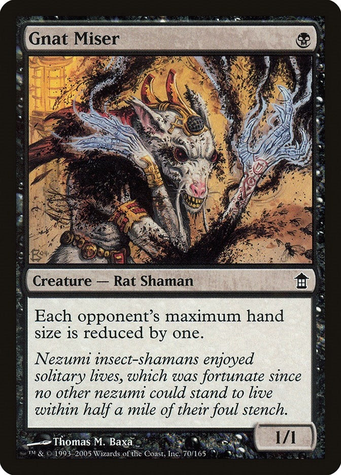 Image for Gnat Miser (70) [Saviors of Kamigawa] - Magic: The Gathering