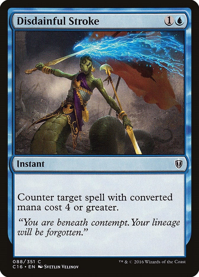 Image for Disdainful Stroke (88) [Commander 2016] - Magic: The Gathering