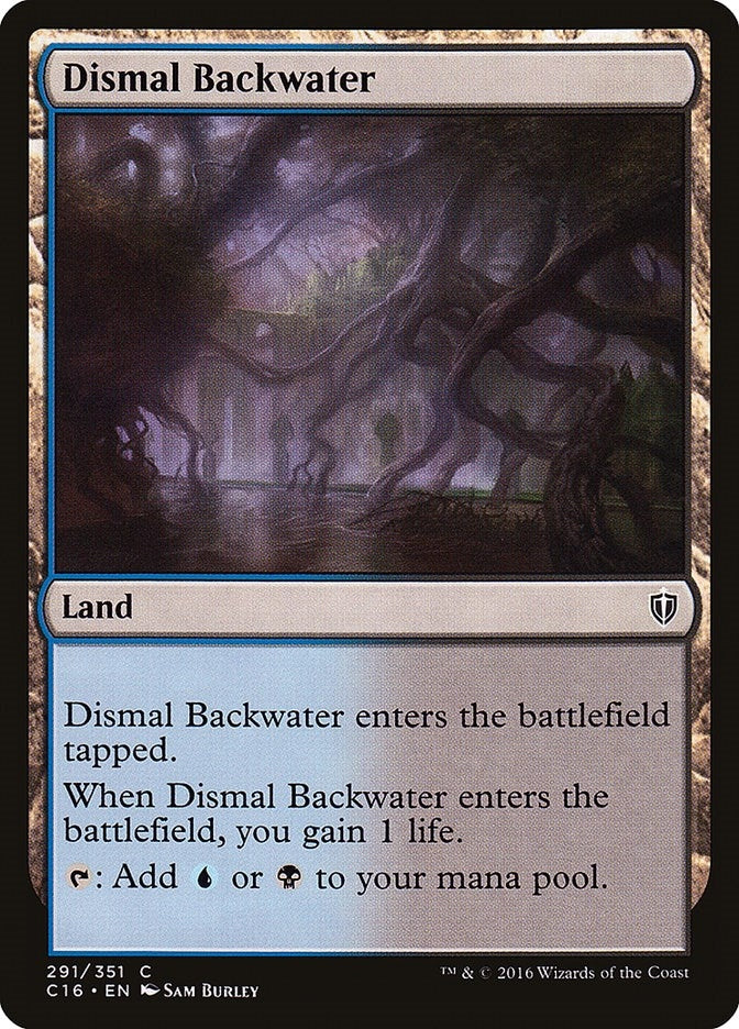 Image for Dismal Backwater (291) [Commander 2016] - Magic: The Gathering