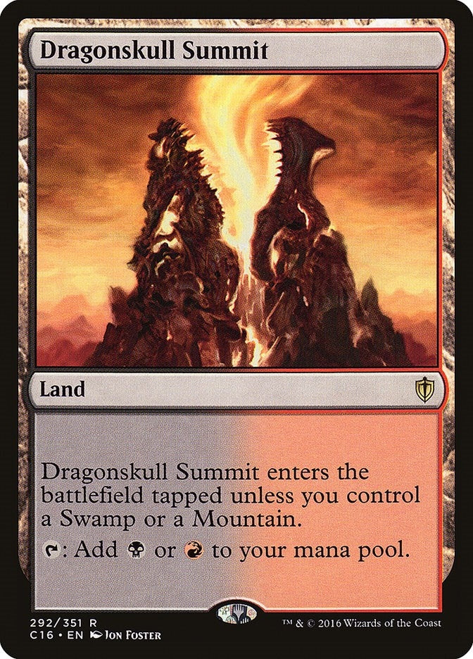 Image for Dragonskull Summit (292) [Commander 2016] - Magic: The Gathering