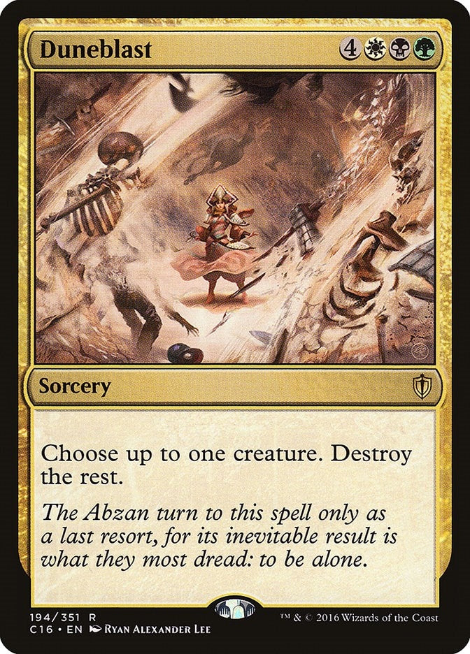 Image for Duneblast (194) [Commander 2016] - Magic: The Gathering