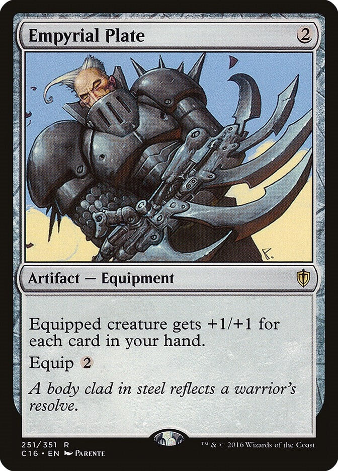Image for Empyrial Plate (251) [Commander 2016] - Magic: The Gathering