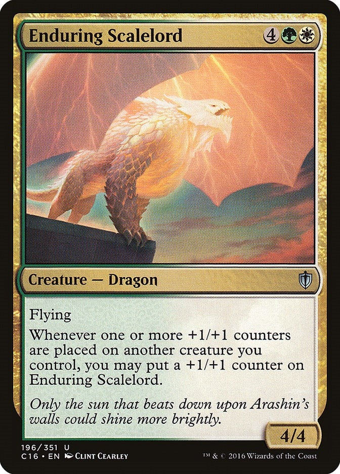 Image for Enduring Scalelord (196) [Commander 2016] - Magic: The Gathering