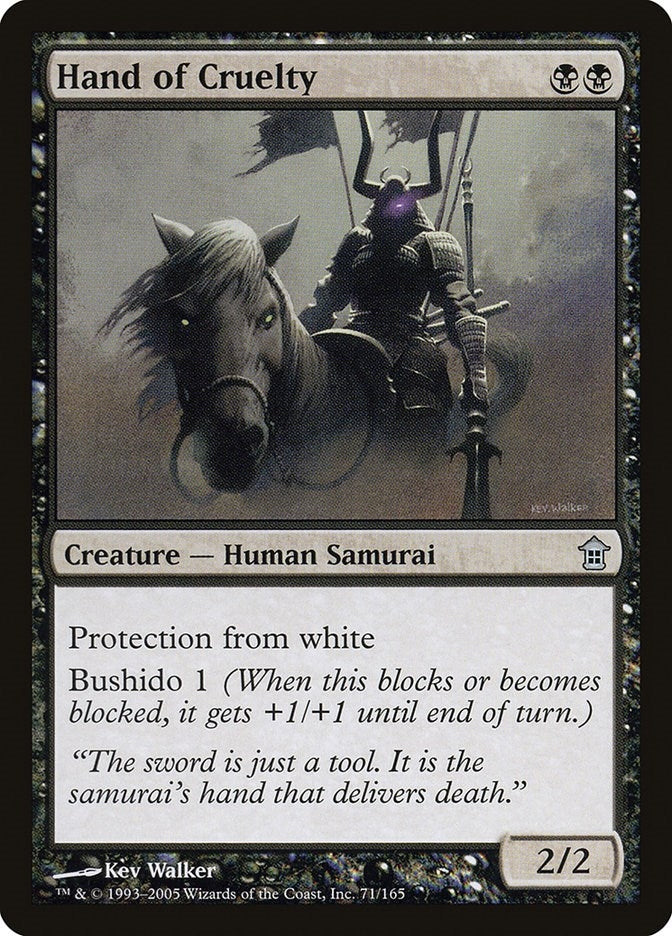 Image for Hand of Cruelty (71) [Saviors of Kamigawa] - Magic: The Gathering