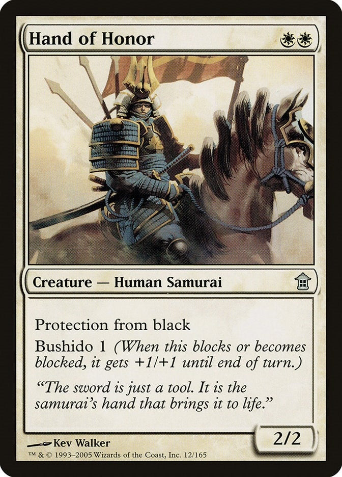 Image for Hand of Honor (12) [Saviors of Kamigawa] - Magic: The Gathering
