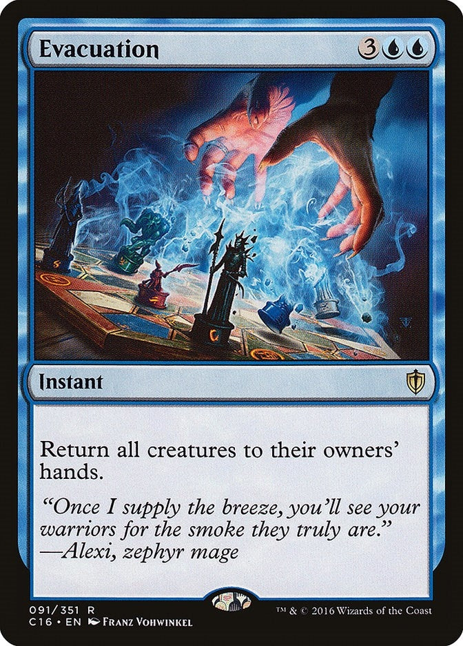 Image for Evacuation (91) [Commander 2016] - Magic: The Gathering