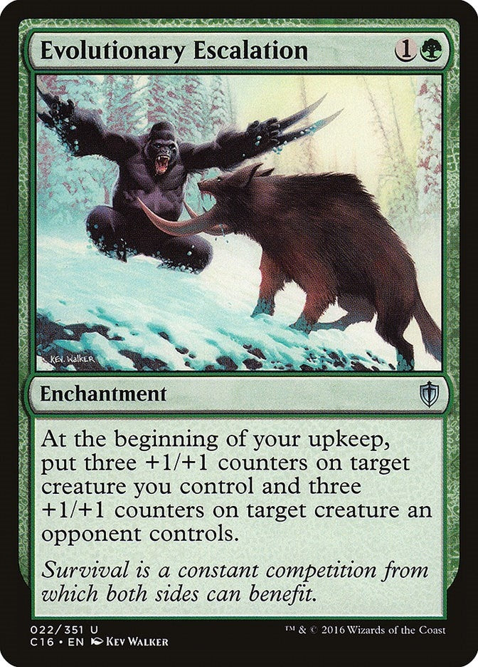 Image for Evolutionary Escalation (22) [Commander 2016] - Magic: The Gathering