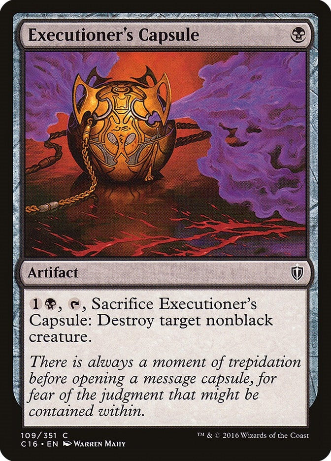 Image for Executioner's Capsule (109) [Commander 2016] - Magic: The Gathering