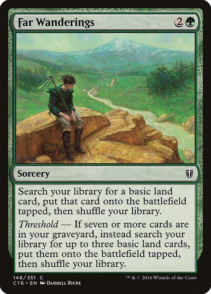 Image for Far Wanderings (148) [Commander 2016] - Magic: The Gathering