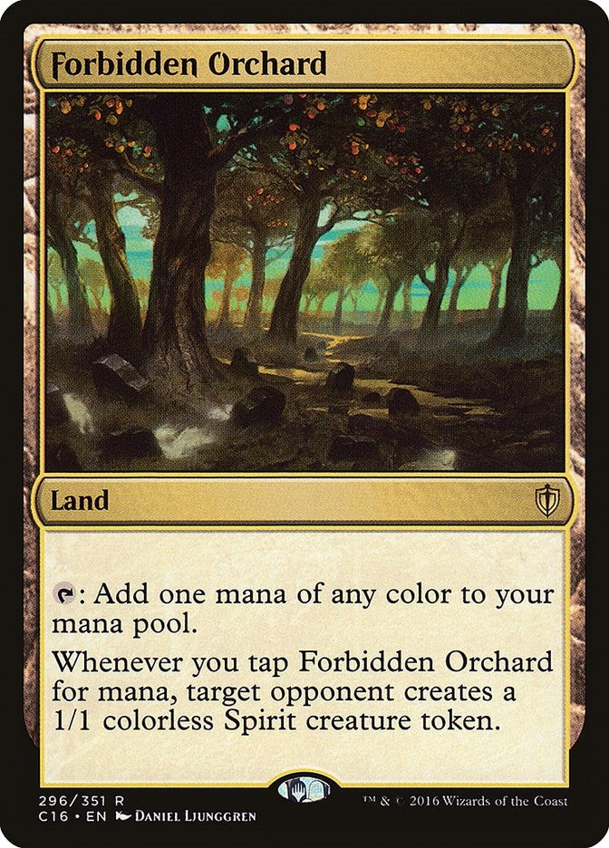 Image for Forbidden Orchard (296) [Commander 2016] - Magic: The Gathering