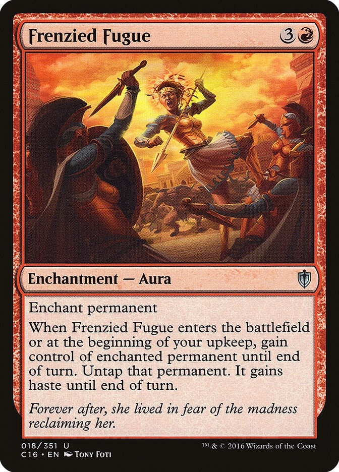 Image for Frenzied Fugue (18) [Commander 2016] - Magic: The Gathering