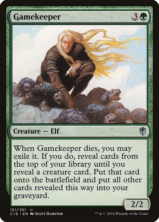 Image for Gamekeeper (151) [Commander 2016] - Magic: The Gathering