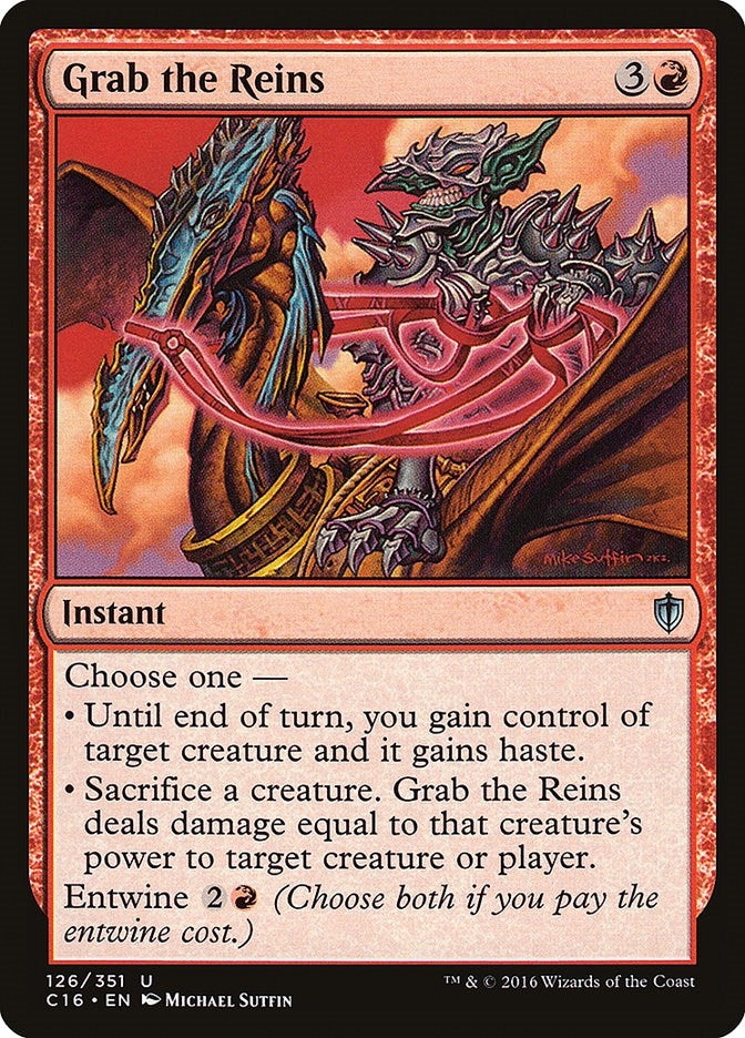 Image for Grab the Reins (126) [Commander 2016] - Magic: The Gathering