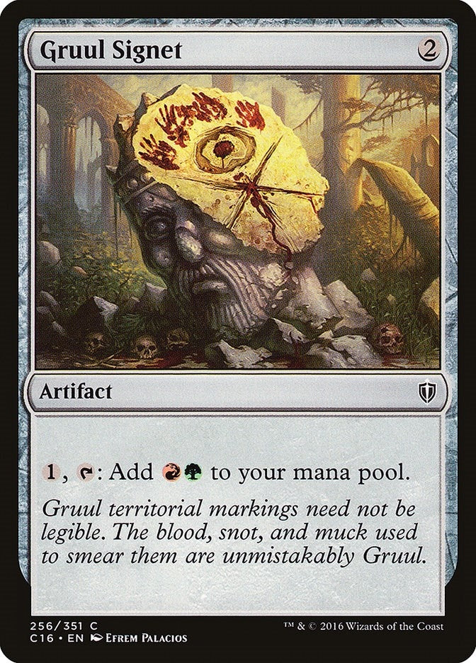 Image for Gruul Signet (256) [Commander 2016] - Magic: The Gathering