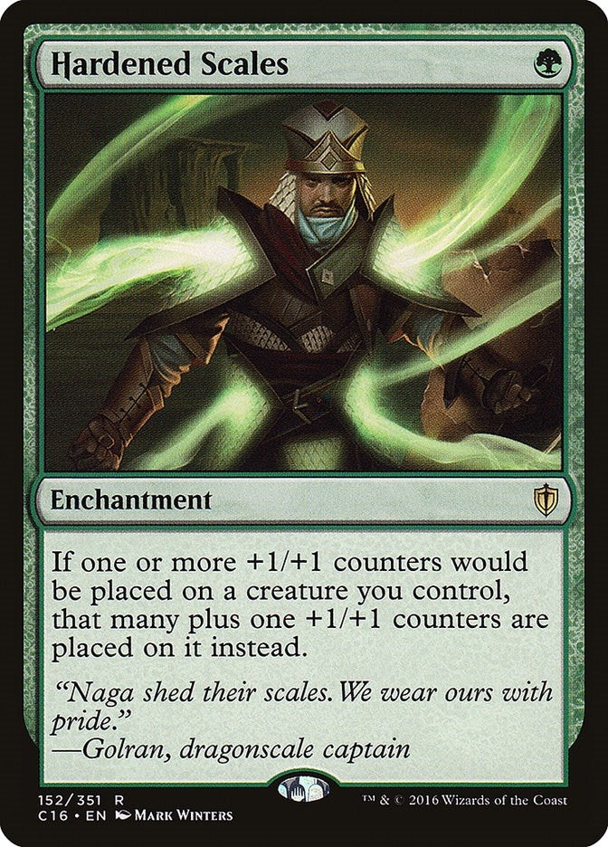 Image for Hardened Scales (152) [Commander 2016] - Magic: The Gathering