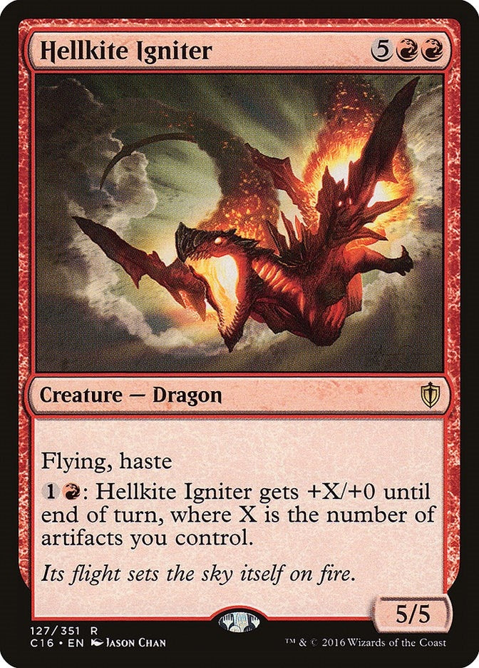 Image for Hellkite Igniter (127) [Commander 2016] - Magic: The Gathering