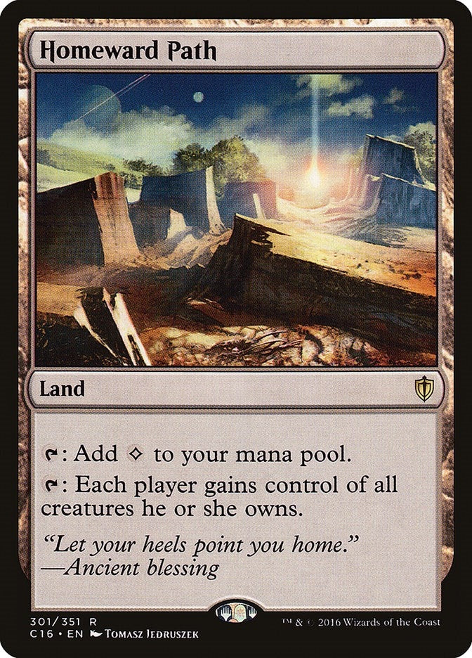 Image for Homeward Path (301) [Commander 2016] - Magic: The Gathering