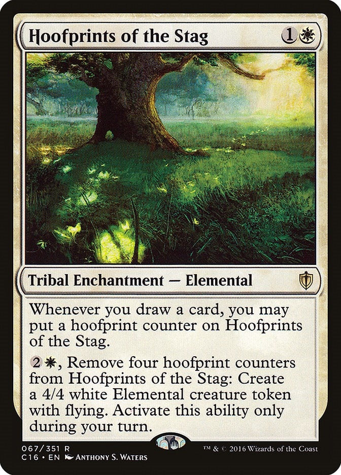 Image for Hoofprints of the Stag (67) [Commander 2016] - Magic: The Gathering