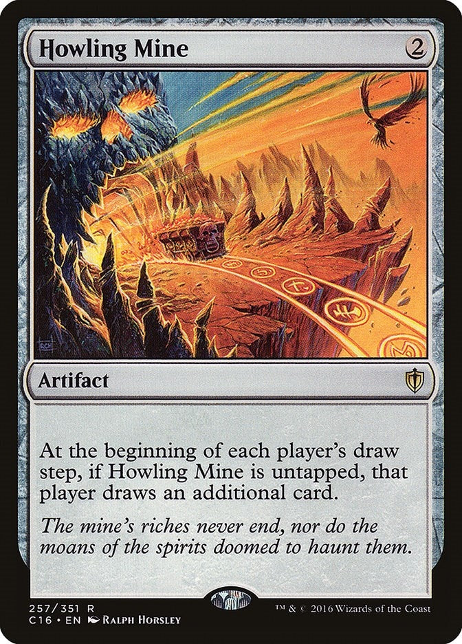 Image for Howling Mine (257) [Commander 2016] - Magic: The Gathering