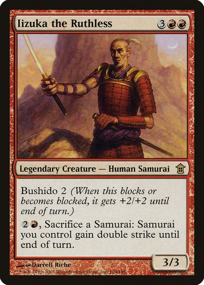 Image for Iizuka the Ruthless (104) [Saviors of Kamigawa] - Magic: The Gathering