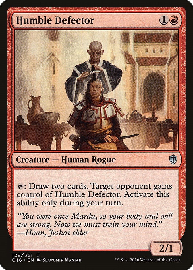 Image for Humble Defector (129) [Commander 2016] - Magic: The Gathering