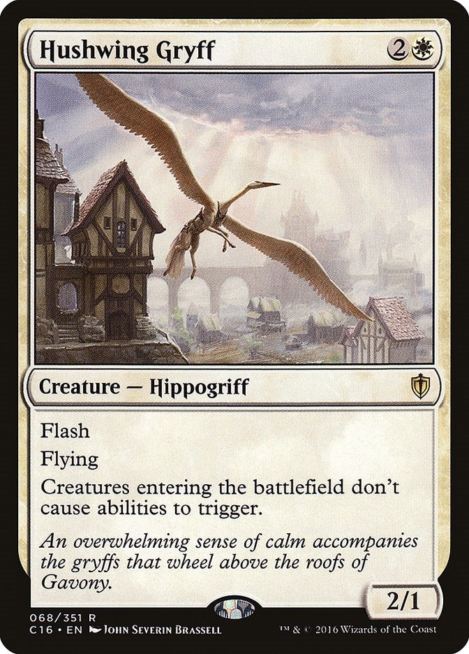 Image for Hushwing Gryff (68) [Commander 2016] - Magic: The Gathering