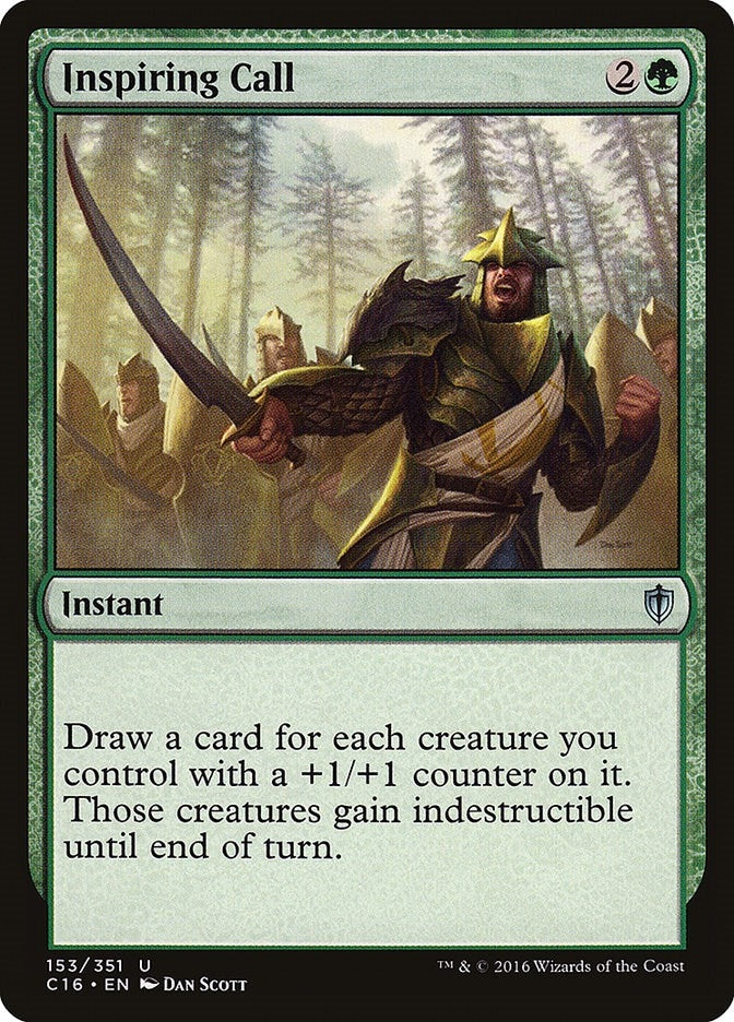 Image for Inspiring Call (153) [Commander 2016] - Magic: The Gathering