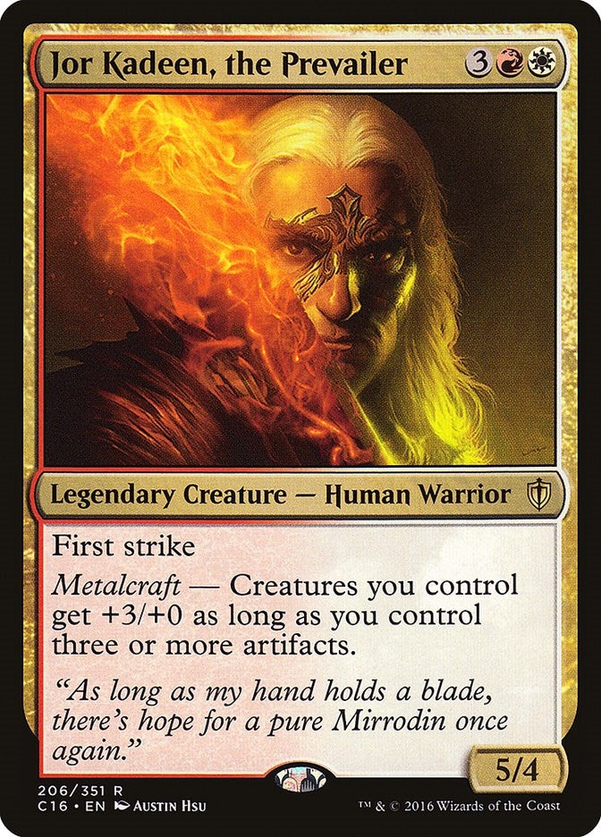 Image for Jor Kadeen, the Prevailer (206) [Commander 2016] - Magic: The Gathering