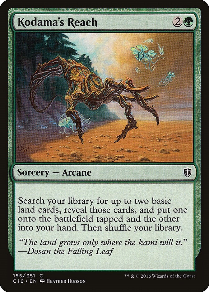 Image for Kodama's Reach (155) [Commander 2016] - Magic: The Gathering