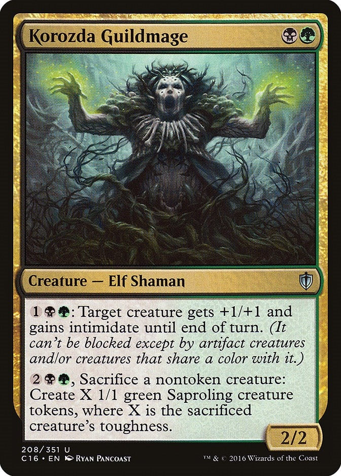 Image for Korozda Guildmage (208) [Commander 2016] - Magic: The Gathering