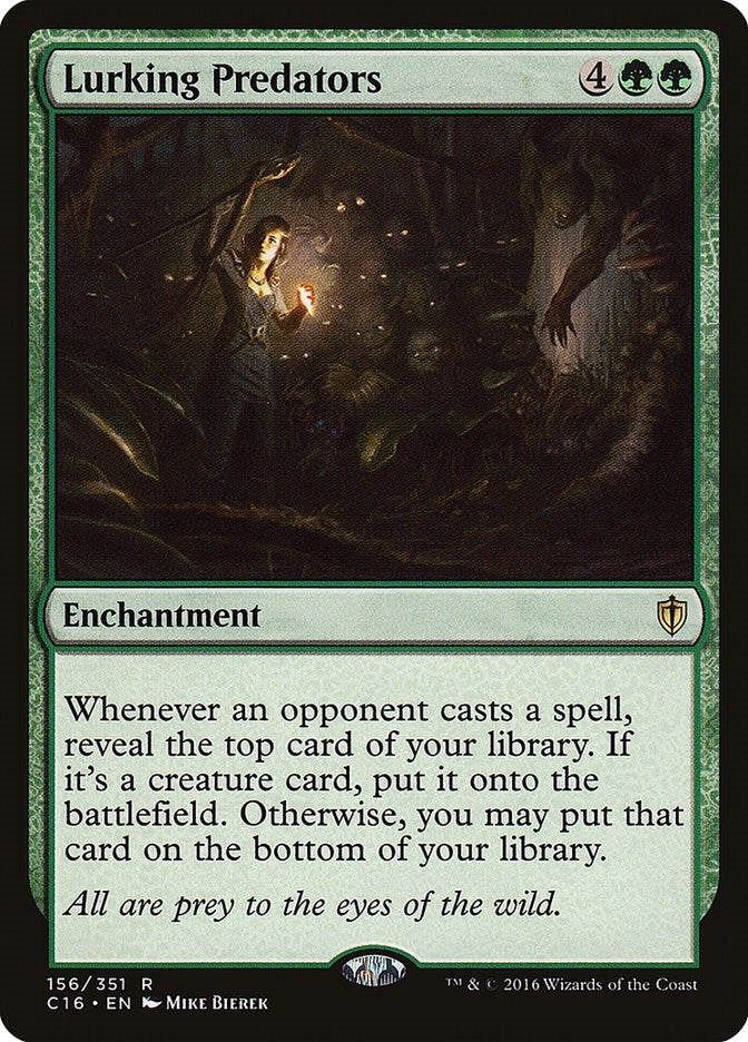 Image for Lurking Predators (156) [Commander 2016] - Magic: The Gathering
