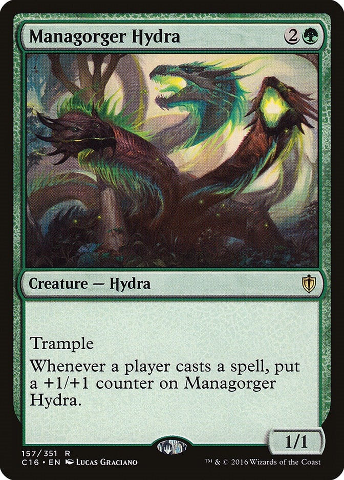Image for Managorger Hydra (157) [Commander 2016] - Magic: The Gathering