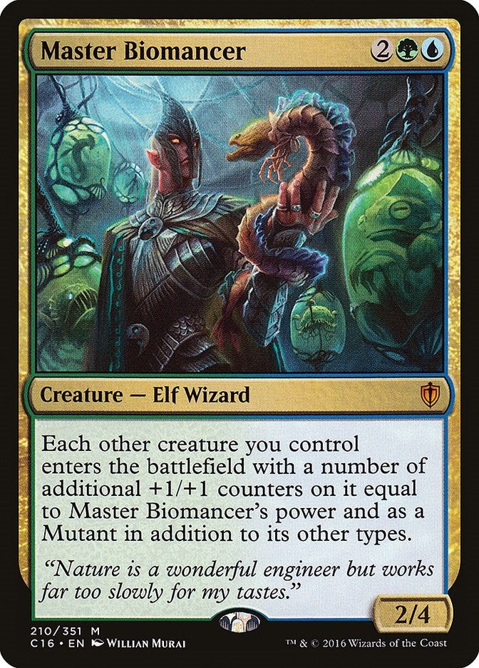 Image for Master Biomancer (210) [Commander 2016] - Magic: The Gathering