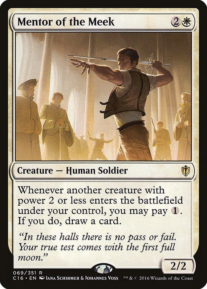 Image for Mentor of the Meek (69) [Commander 2016] - Magic: The Gathering