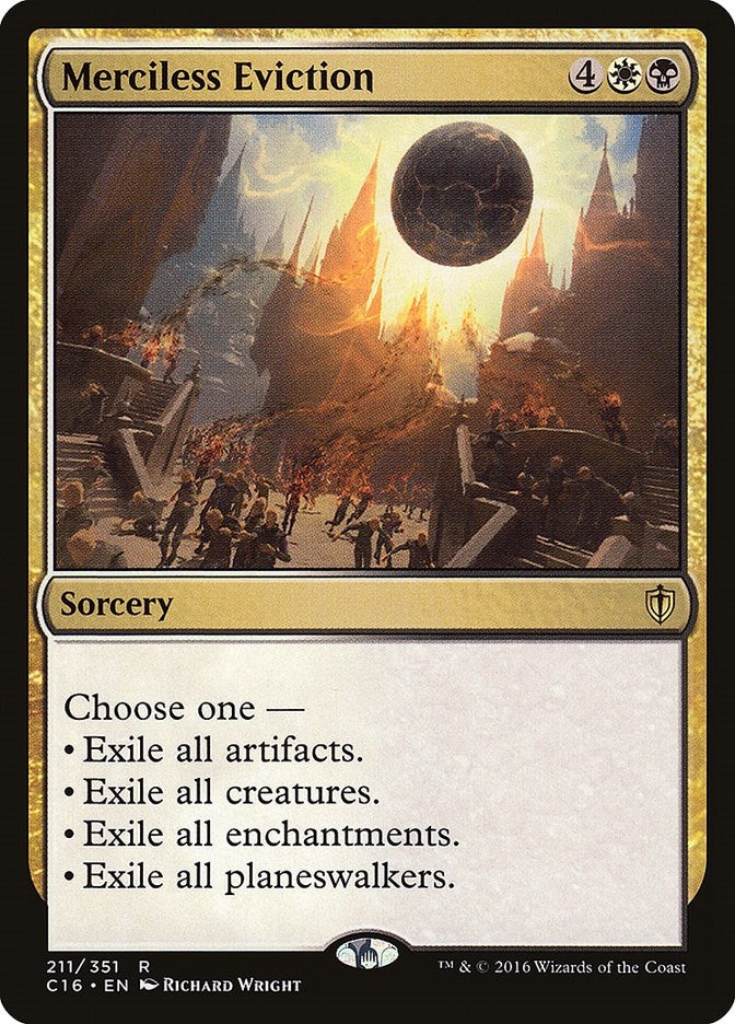 Image for Merciless Eviction (211) [Commander 2016] - Magic: The Gathering