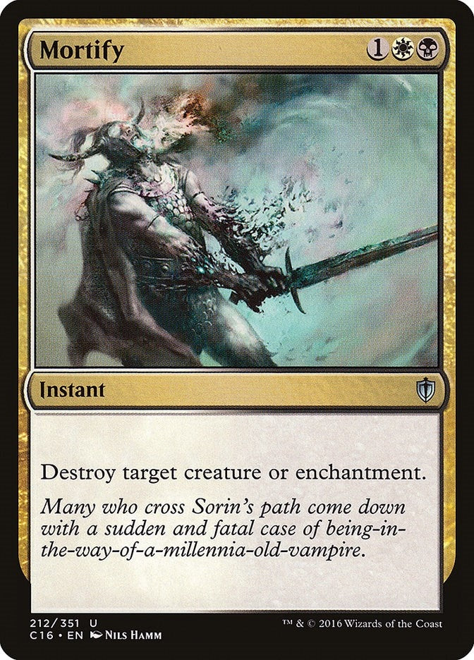 Image for Mortify (212) [Commander 2016] - Magic: The Gathering