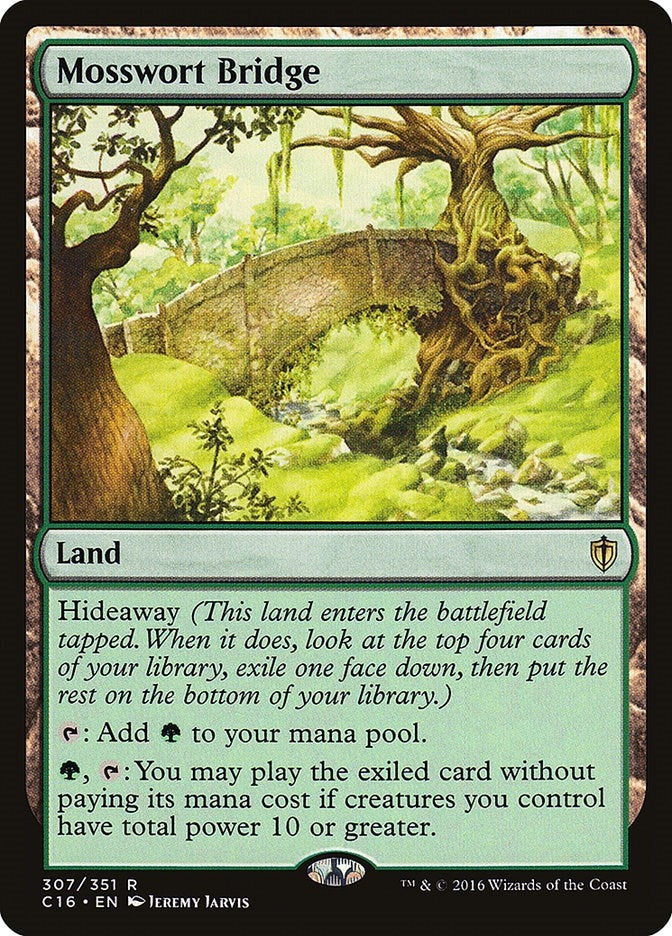 Image for Mosswort Bridge (307) [Commander 2016] - Magic: The Gathering