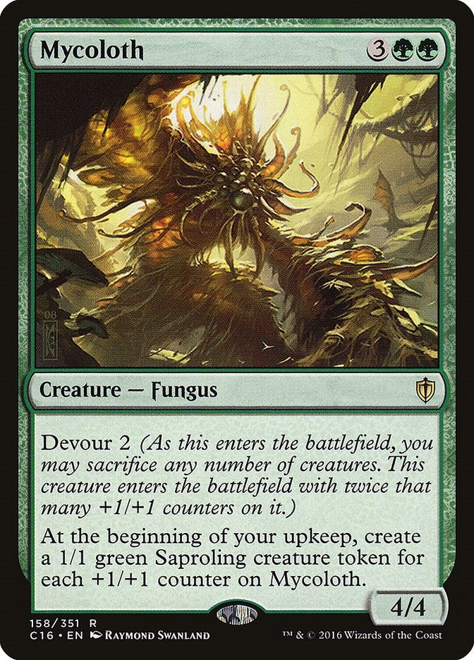 Image for Mycoloth (158) [Commander 2016] - Magic: The Gathering