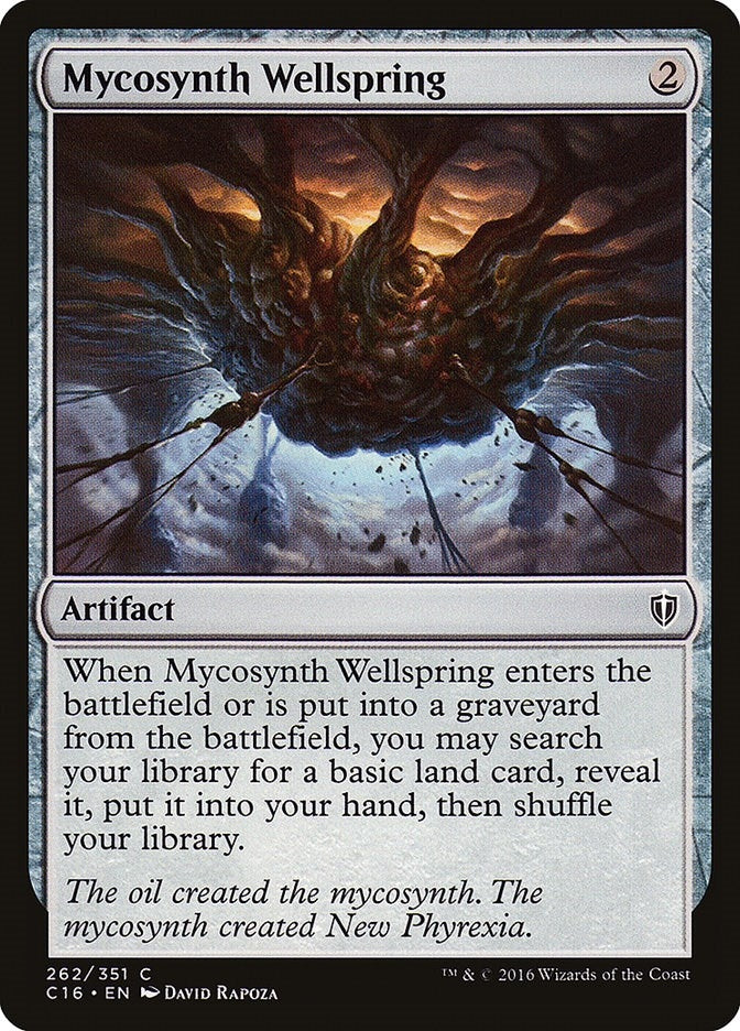 Image for Mycosynth Wellspring (262) [Commander 2016] - Magic: The Gathering