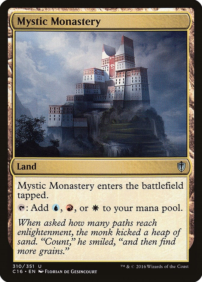 Image for Mystic Monastery (310) [Commander 2016] - Magic: The Gathering