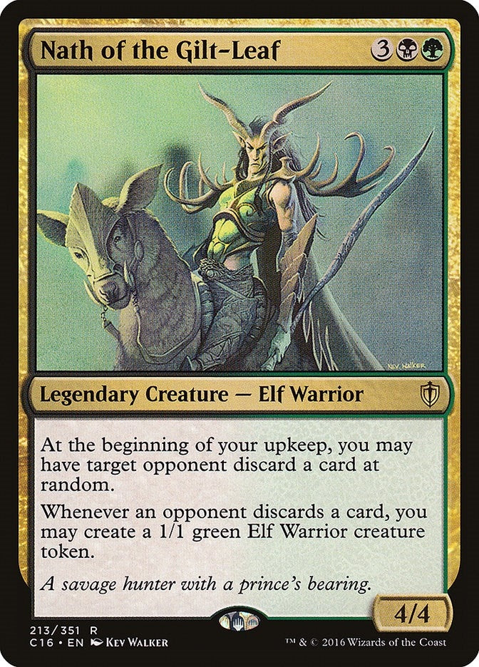 Image for Nath of the Gilt-Leaf (213) [Commander 2016] - Magic: The Gathering