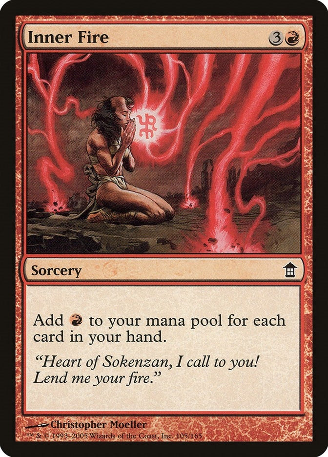 Image for Inner Fire (105) [Saviors of Kamigawa] - Magic: The Gathering