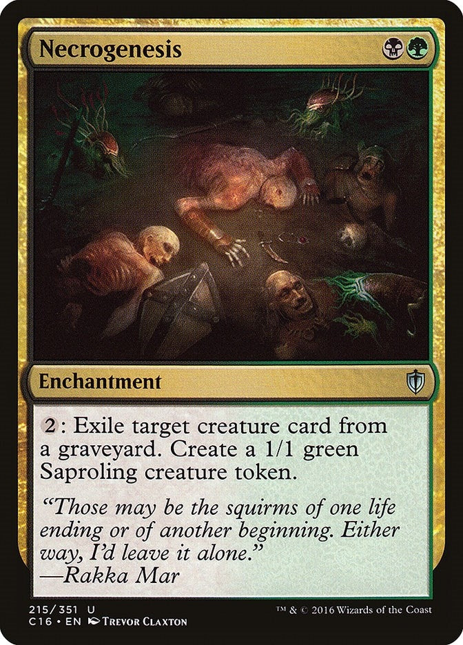 Image for Necrogenesis (215) [Commander 2016] - Magic: The Gathering