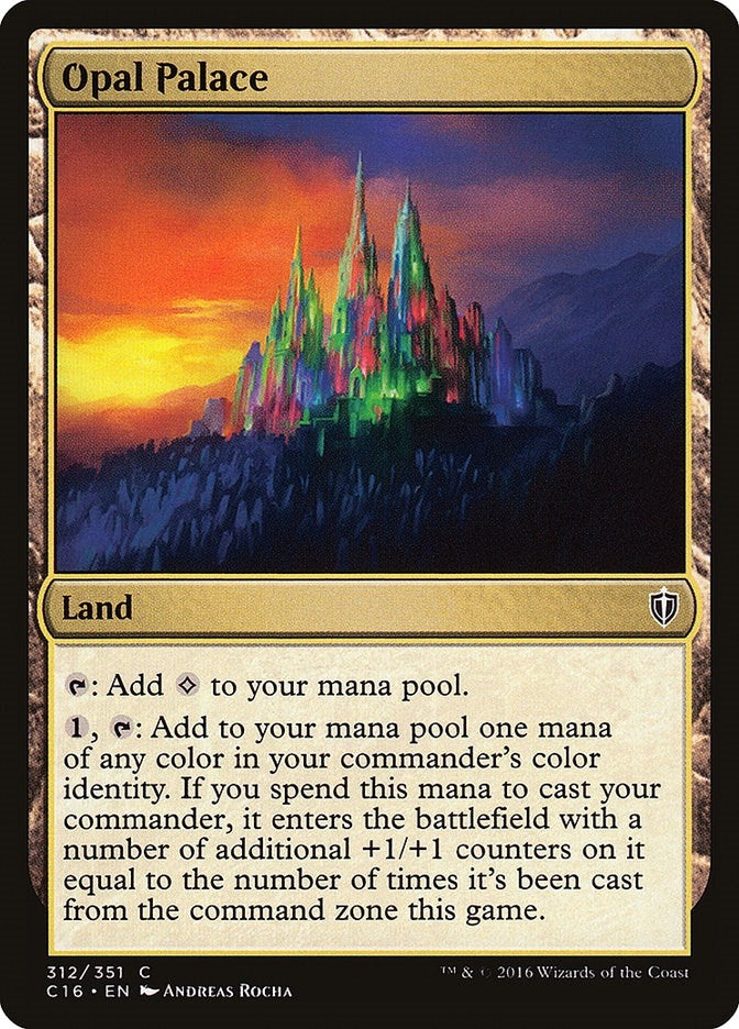 Image for Opal Palace (312) [Commander 2016] - Magic: The Gathering
