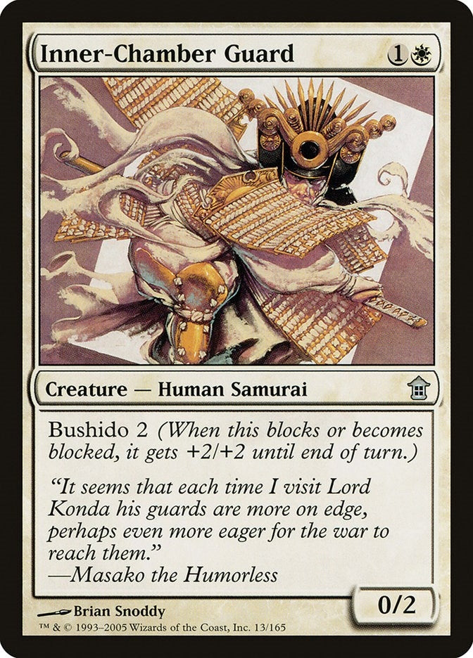 Image for Inner-Chamber Guard (13) [Saviors of Kamigawa] - Magic: The Gathering