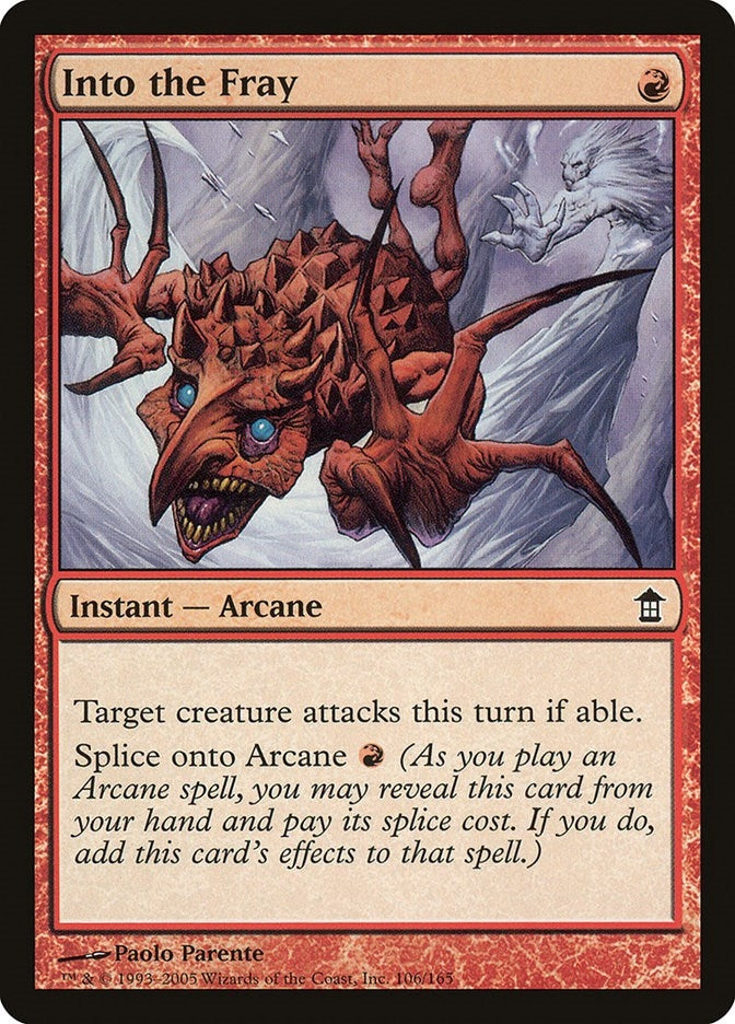 Image for Into the Fray (106) [Saviors of Kamigawa] - Magic: The Gathering